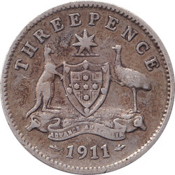 United Kingdom - 3 pence -...