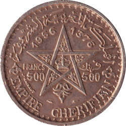 Morocco - 500 francs -...