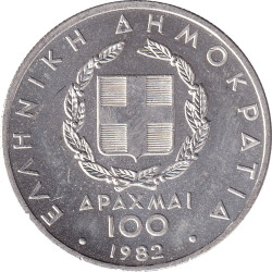 Greece - 100 drachmes -...