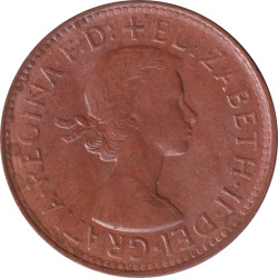 Australia - 1/2 penny - Elizabeth II -  1961 - No725