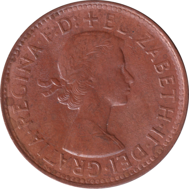 Australia - 1/2 penny - Elizabeth II -  1961 - No725