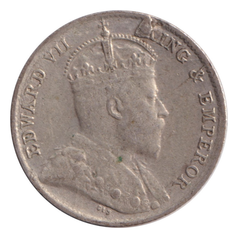 Straits Settlements - 5 cents - Edouard VII - 1910 B - No750